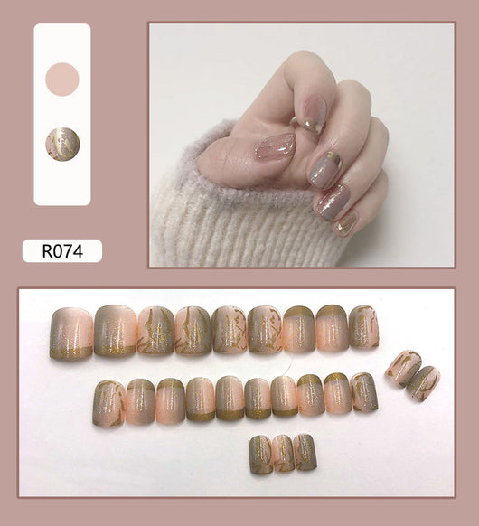 Uñas Postizas Decoradas Removibles - Parches de Diseño Nail Art - Image 33