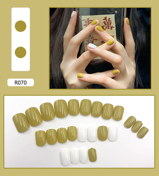 Uñas Postizas Decoradas Removibles - Parches de Diseño Nail Art - Image 29