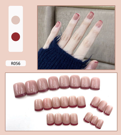 Uñas Postizas Decoradas Removibles - Parches de Diseño Nail Art - Image 15