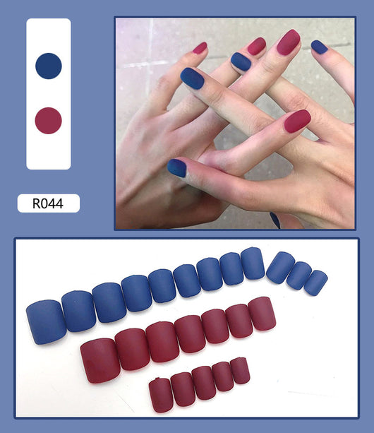 Uñas Postizas Decoradas Removibles - Parches de Diseño Nail Art - Image 4