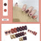 Uñas Postizas Decoradas Removibles - Parches de Diseño Nail Art