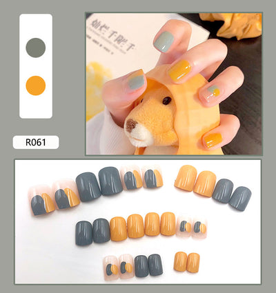 Uñas Postizas Decoradas Removibles - Parches de Diseño Nail Art - Image 20