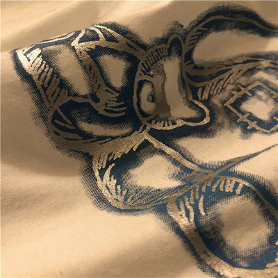 Camiseta Oversized con Estampado Graffiti Oso - Manga Corta Unisex Tendencia Urbana - Image 12