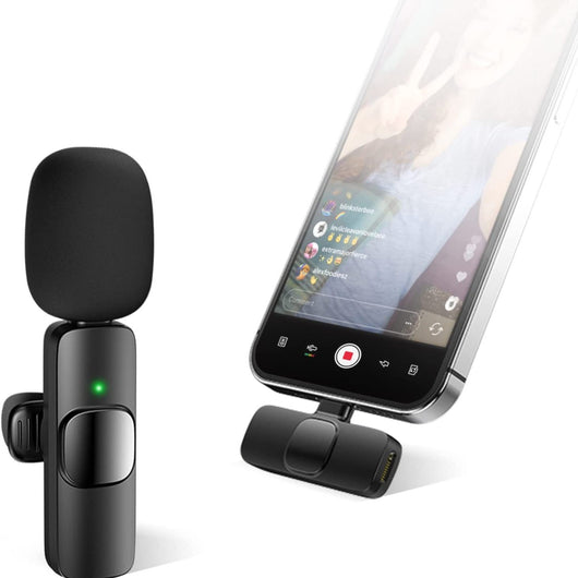 Micrófono Inalámbrico Profesional de Solapa para iPhone e iPad - Image 3