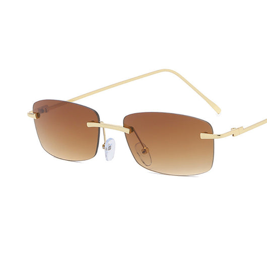 Gafas de Sol sin Marco con Lentes Oceánicas de Corte Perfecto - Image 26