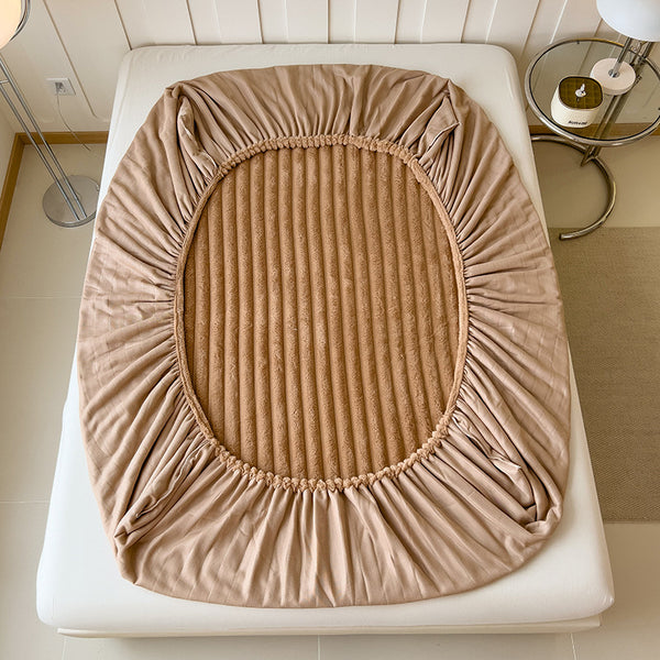 Sábana Ajustable Térmica de Imitación Angora para Cama Matrimonial y Dormitorio