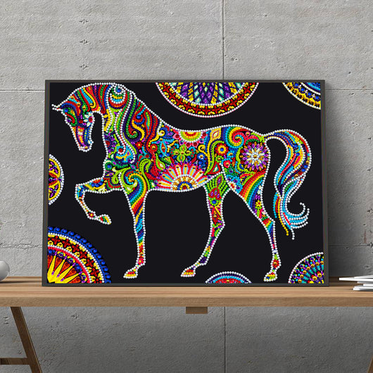 Pintura de Diamantes Luminosa para Adultos