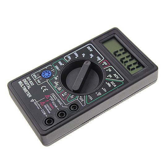 Multímetro Digital DT832 LCD - Voltímetro AC/DC Profesional - Image 9