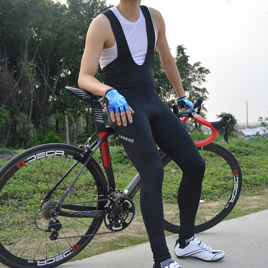 Pantalones de Ciclismo Hombre con Badana Gel - Pantalón Largo Transpirable para Trayectos Largos - Image 8
