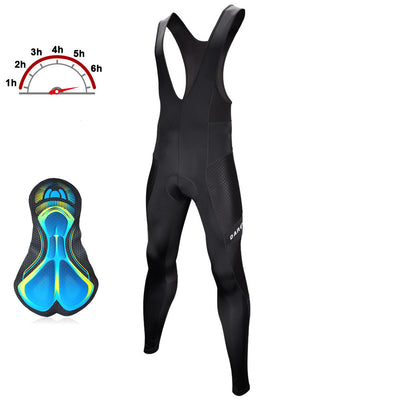 Pantalones de Ciclismo Hombre con Badana Gel - Pantalón Largo Transpirable para Trayectos Largos - Image 2