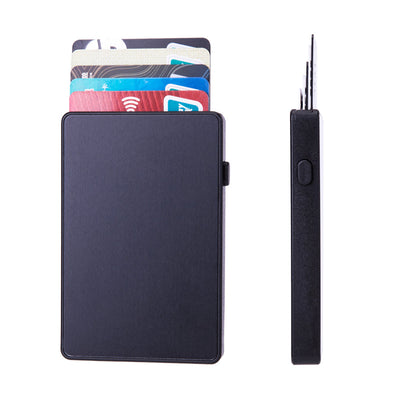 Estuche Automático para Tarjetas de Crédito y Presentación con Protección RFID - Image 3