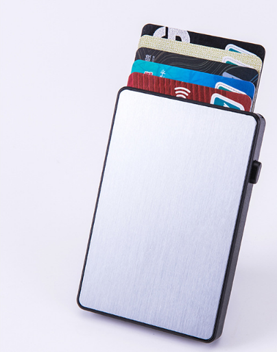 Estuche Automático para Tarjetas de Crédito y Presentación con Protección RFID - Image 5