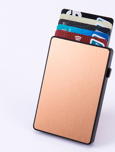 Estuche Automático para Tarjetas de Crédito y Presentación con Protección RFID - Image 7