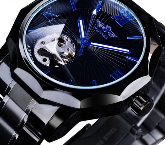 Reloj Mecánico Automático Estilo Europeo Americano con Diseño Hueco para Hombre - Image 7