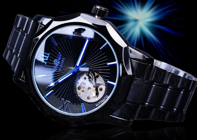 Reloj Mecánico Automático Estilo Europeo Americano con Diseño Hueco para Hombre - Image 8