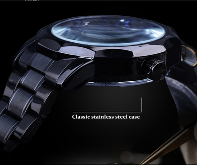 Reloj Mecánico Automático Estilo Europeo Americano con Diseño Hueco para Hombre - Image 10