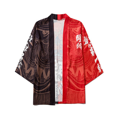 Chaqueta Hanfu Estilo León Despierto - Manga 7/4 Verano Pareja Tendencia Ins