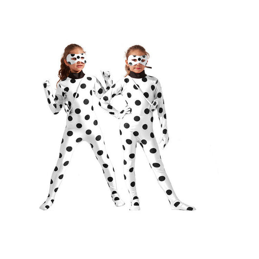 Disfraz Lady Noir Carnaval - Jumpsuit Heroína para Niñas - Image 16