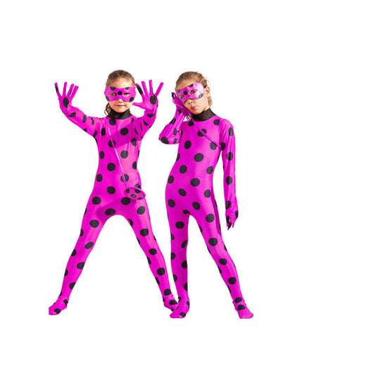 Disfraz Lady Noir Carnaval - Jumpsuit Heroína para Niñas - Image 20