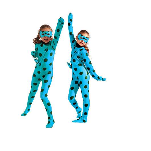 Disfraz Lady Noir Carnaval - Jumpsuit Heroína para Niñas - Image 7
