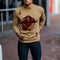 Suéter Slim Fit Rojo Corazón - Pullover Manga Larga para Hombre
