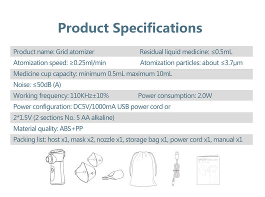 Humidificador Atomizador Comprimido para Niños - Image 10