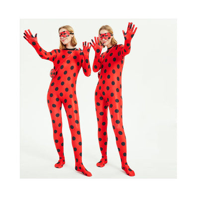 Disfraz Lady Noir Carnaval - Jumpsuit Heroína para Niñas - Image 10