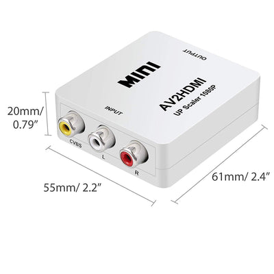 Convertidor Mini AV a HDMI - Conversor de Video HD Portátil - Image 8