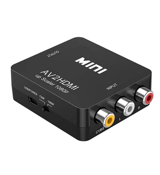 Convertidor Mini AV a HDMI - Conversor de Video HD Portátil