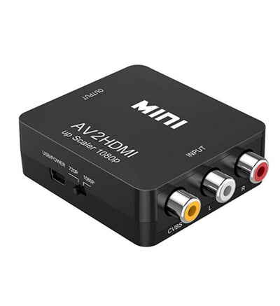 Convertidor Mini AV a HDMI - Conversor de Video HD Portátil