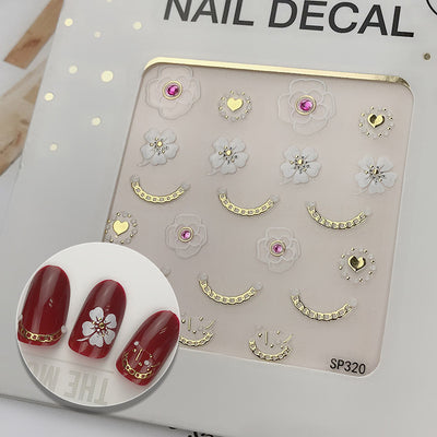 Calcomanías de Uñas 3D Diamante Imitación con Efecto Bronceado - Image 23