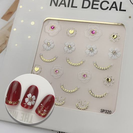 Calcomanías de Uñas 3D Diamante Imitación con Efecto Bronceado - Image 23