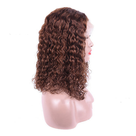 Peluca de Cabello Real Brasileño Ondulado Personalizable