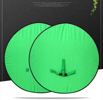Reflector Circular Plegable con Fondo de Pantalla Verde para Fotografía en Vivo - Image 15