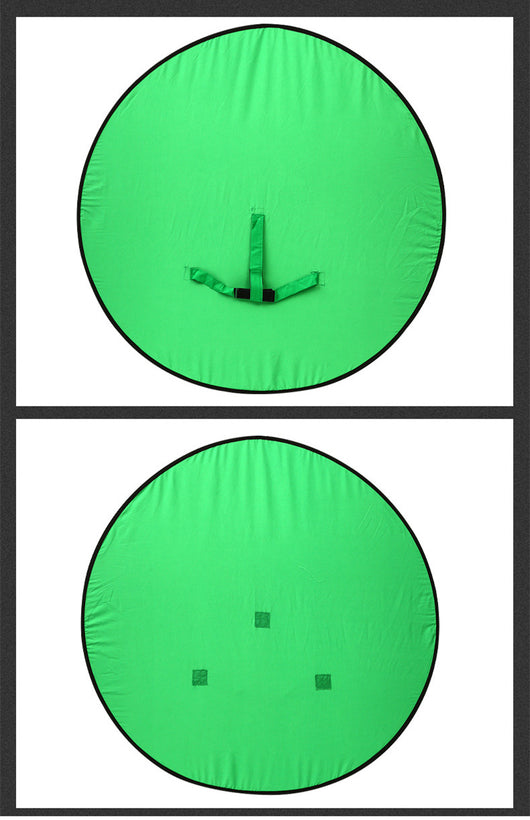 Reflector Circular Plegable con Fondo de Pantalla Verde para Fotografía en Vivo - Image 16