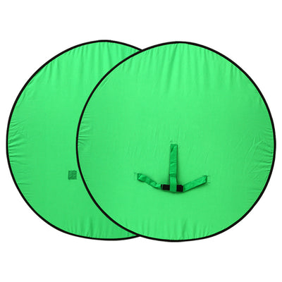 Reflector Circular Plegable con Fondo de Pantalla Verde para Fotografía en Vivo - Image 6