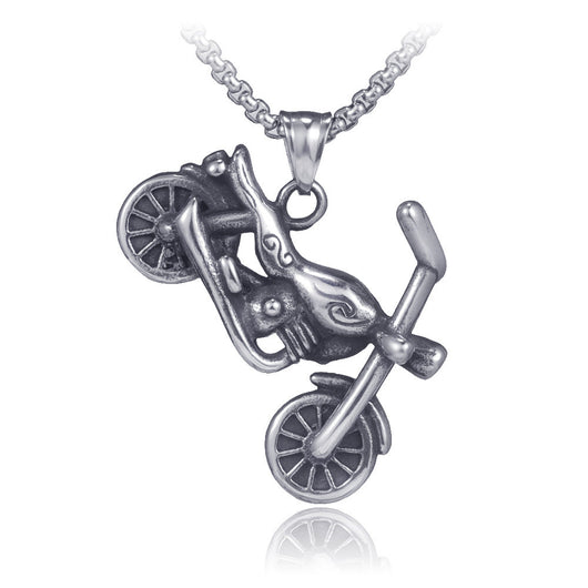Collar Motociclista Hip-Hop Titanio Acero Inoxidable Estilo Retro Urbano - Image 6