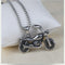 Collar Motociclista Hip-Hop Titanio Acero Inoxidable Estilo Retro Urbano
