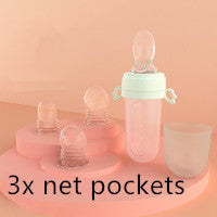Cuchara Comedero Portátil con Bolsa de Dentición para Bebé - Image 8