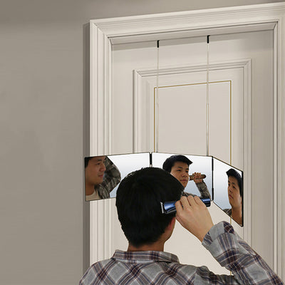 Espejo Colgante Telescópico Ajustable de Tres Caras - Image 2