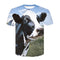 Playera Unisex con Estampado Abstracto Moderno