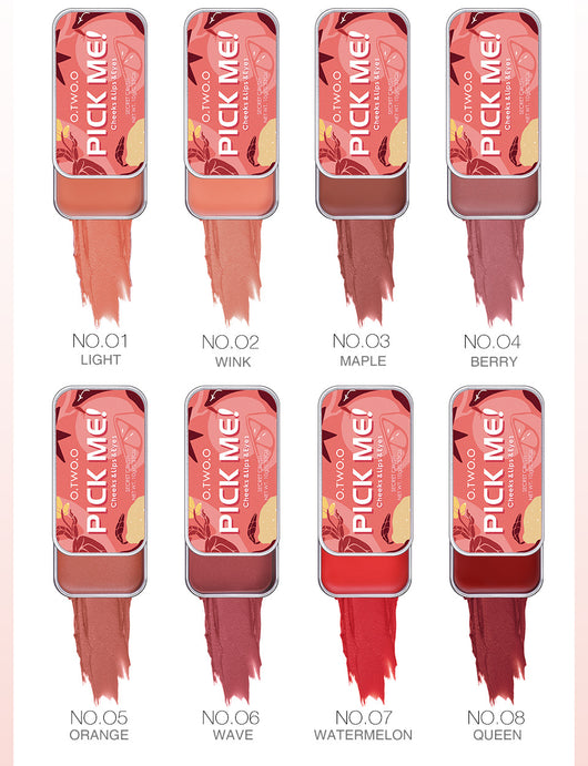 Paleta 3 en 1: Labial, Sombra y Rubor Monócromo - Image 11