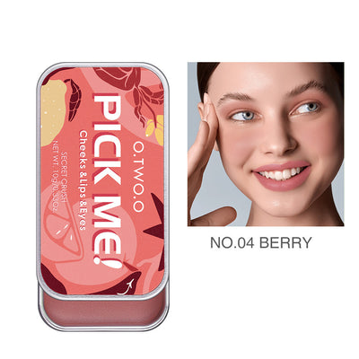 Paleta 3 en 1: Labial, Sombra y Rubor Monócromo - Image 3