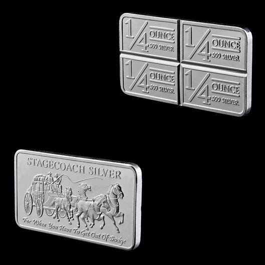 Barra de Plata Pura 999 Moneda Regional Noroeste - Diseño Diligencia - Image 3
