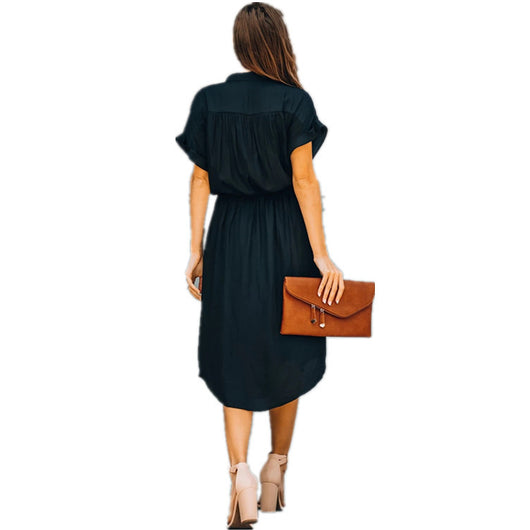 Vestido de Algodón Cómodo y Versátil - Diseño Minimalista y Fresco - Image 2