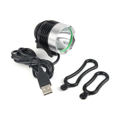 Luz Frontal LED USB para Bicicleta de Montaña - Potencia Máxima L2 - Image 12