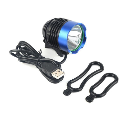 Luz Frontal LED USB para Bicicleta de Montaña - Potencia Máxima L2 - Image 2