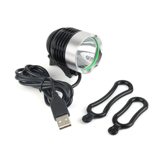 Luz Frontal LED USB para Bicicleta de Montaña - Potencia Máxima L2 - Image 4