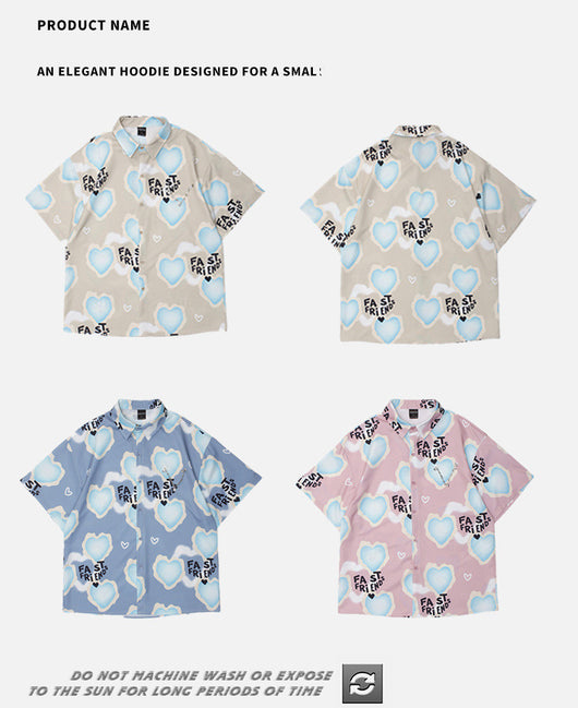 Playera Hip-Hop Estampado Love Unisex Manga Corta - Image 6