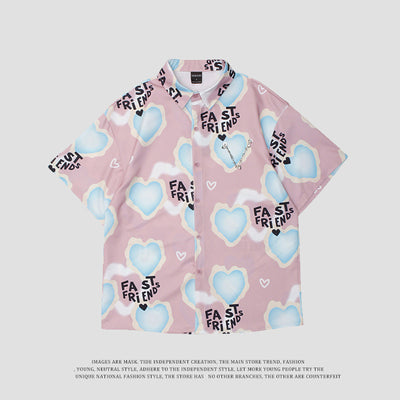 Playera Hip-Hop Estampado Love Unisex Manga Corta - Image 3
